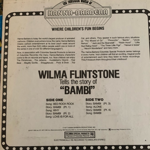 4 vintage children records. $50 each o b o - Picture 4 of 6